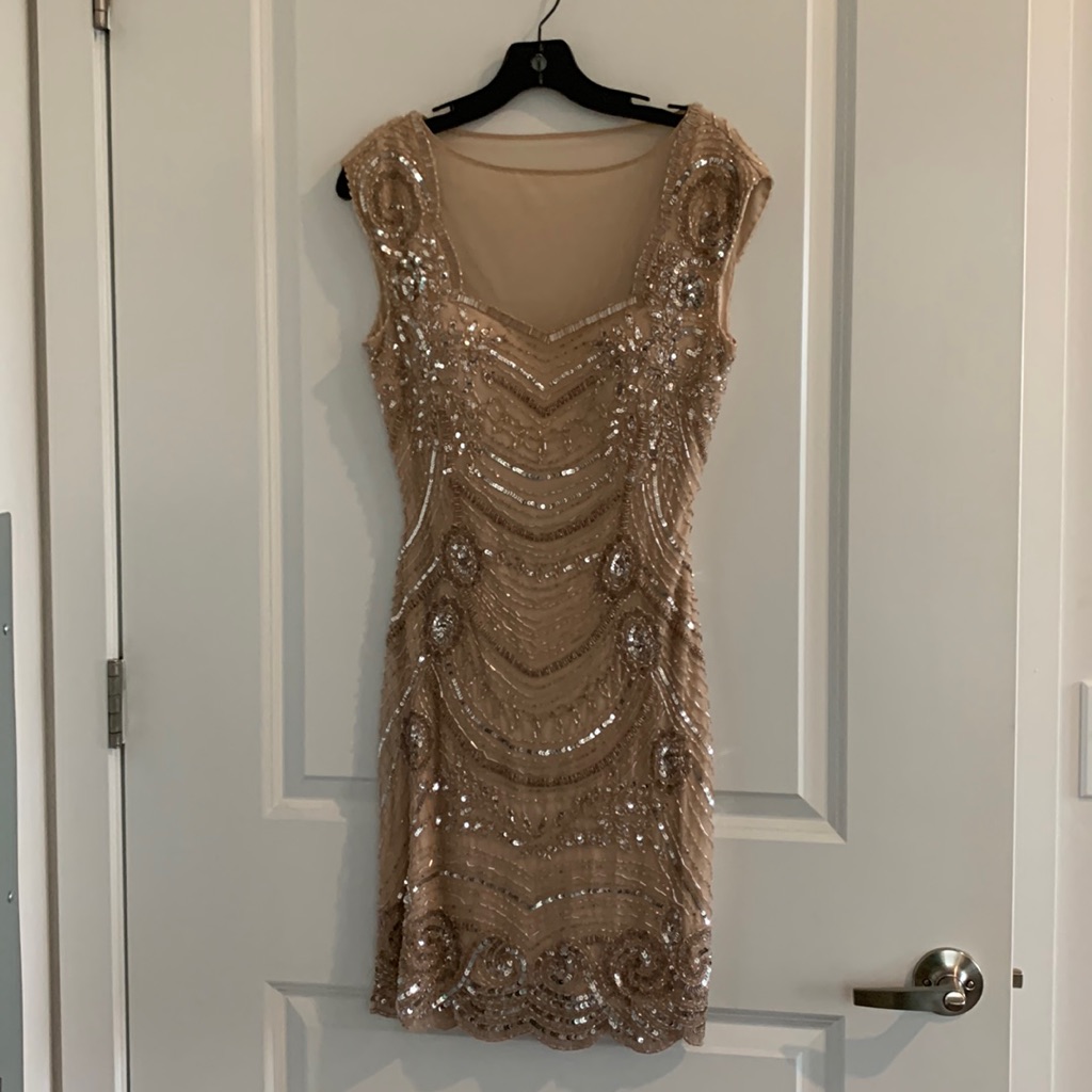 Adrianna Papell Sequin Dress